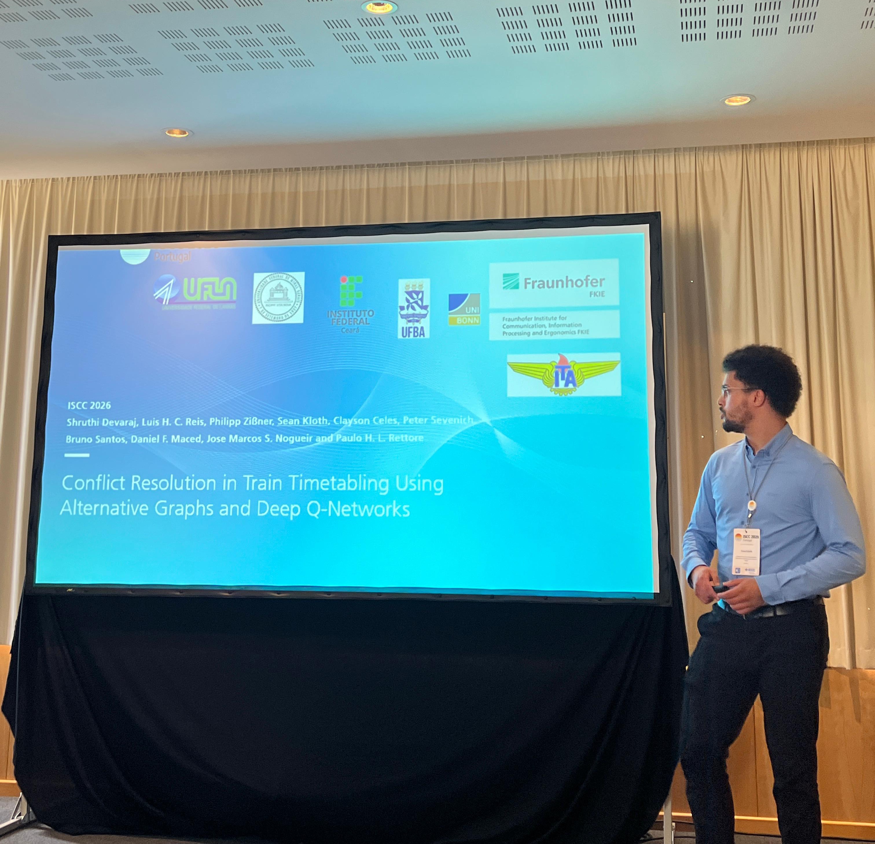 Apresentação do trabalho no ISCC 2026 - Sean Kloth