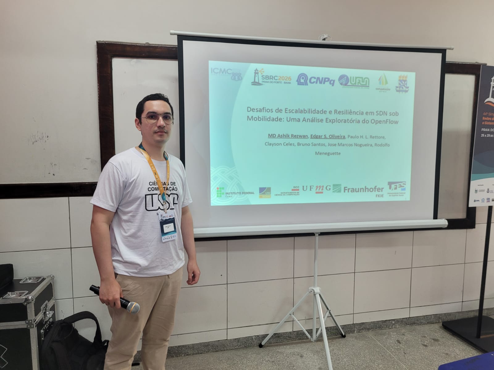 Apresentação do trabalho no SBRC 2026 - Edgar Oliveira